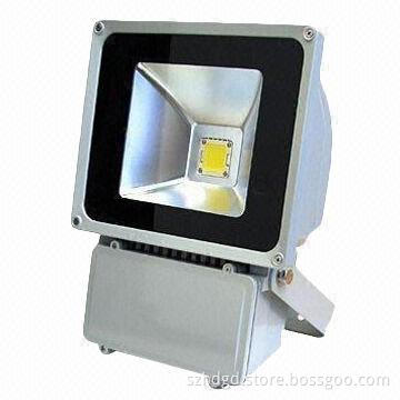 LED Floodlight with 50,000-hour Lifespan, Power of 90W and CE/RoHS Marks